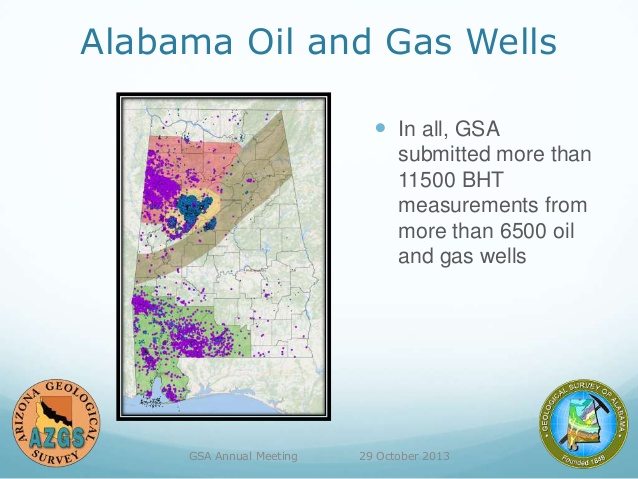 AL Oil and Gas Wells