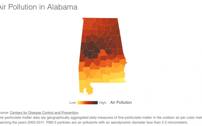 Alabama Ranked 5th Most Polluted State for Particle Pollution