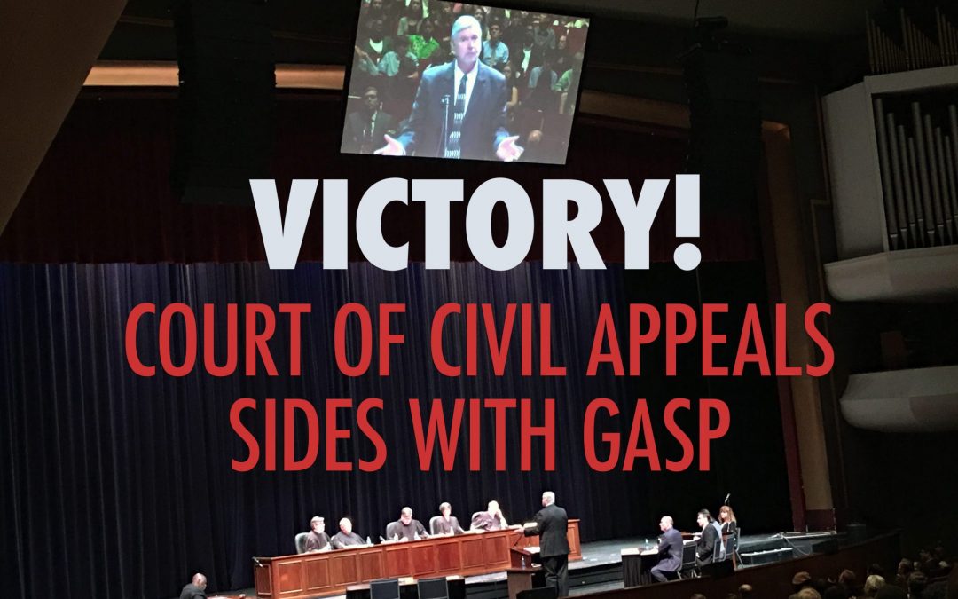 Alabama Court of Civil Appeals Sides with Gasp